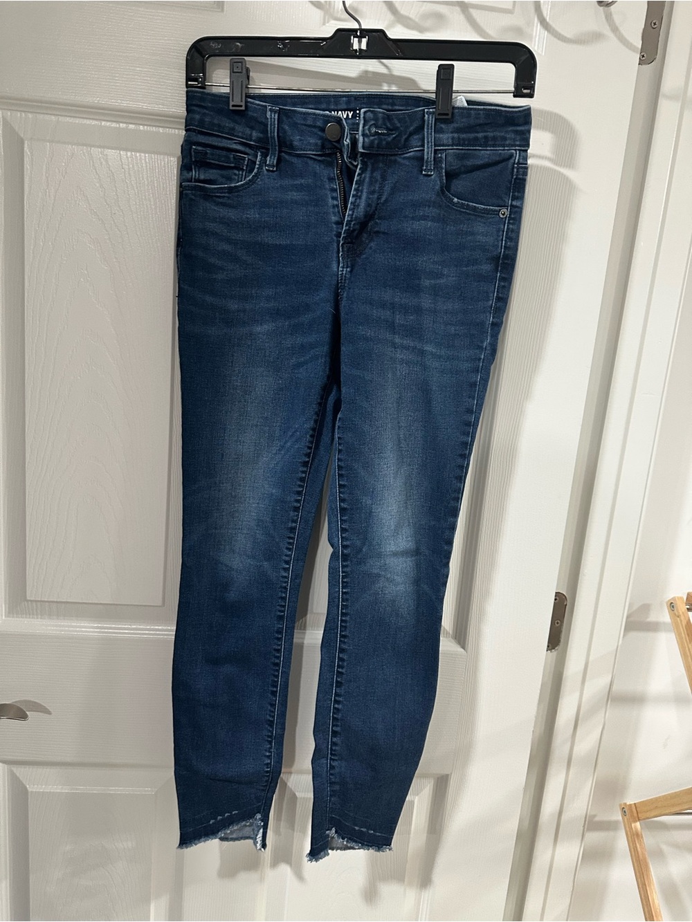 Old Navy Dark Blue Ankle Skinny Jeans